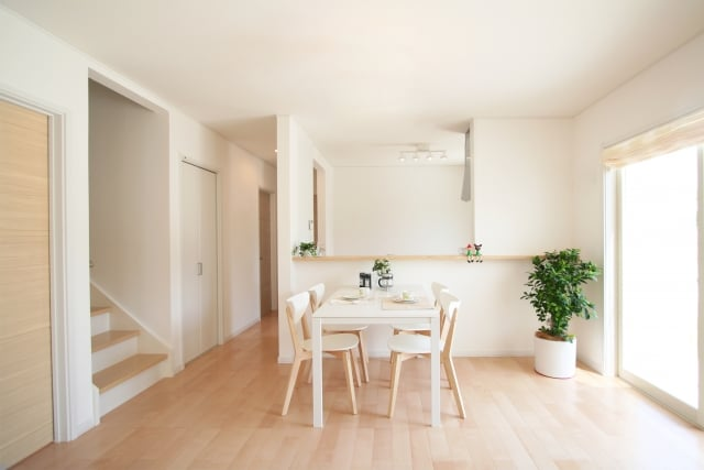 片づいたリビング